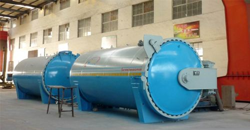 夾層玻璃高壓釜（紅外加熱高壓釜）(圖1)