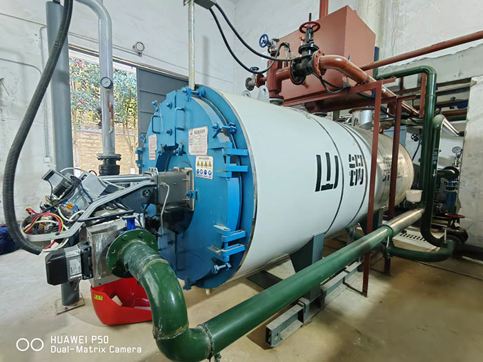 2噸天然氣熱水鍋爐